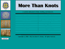 Tablet Screenshot of morethanknots.com